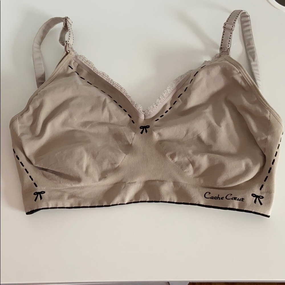Cache Coeur Illusionseamless Maternitynursing Bra - image 6